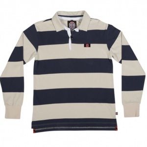Independent striped rugby shirt. New with tags